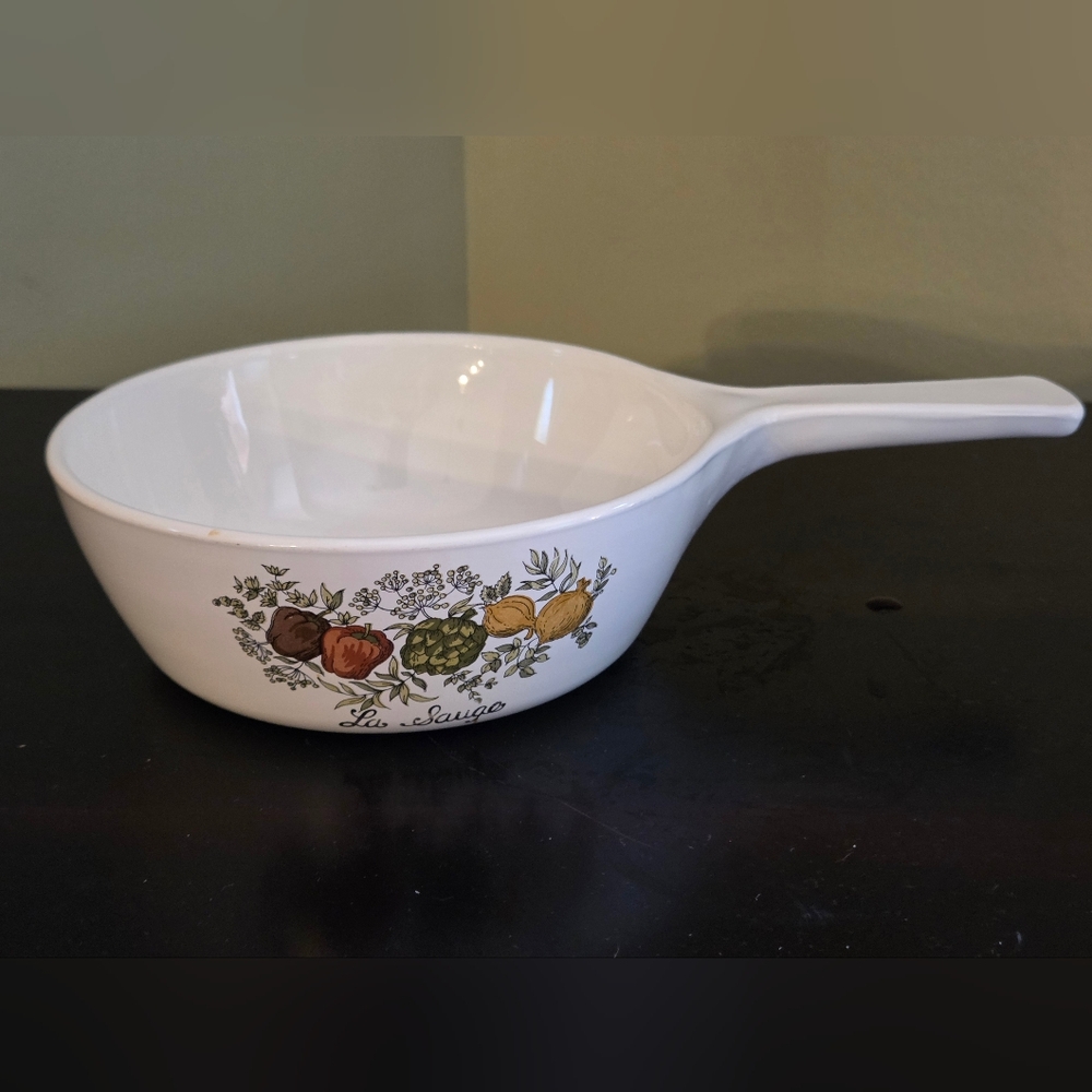 Corningware Spice of Life La Sauge 6" Saute Fry Pan Skillet P-81-B NO LID